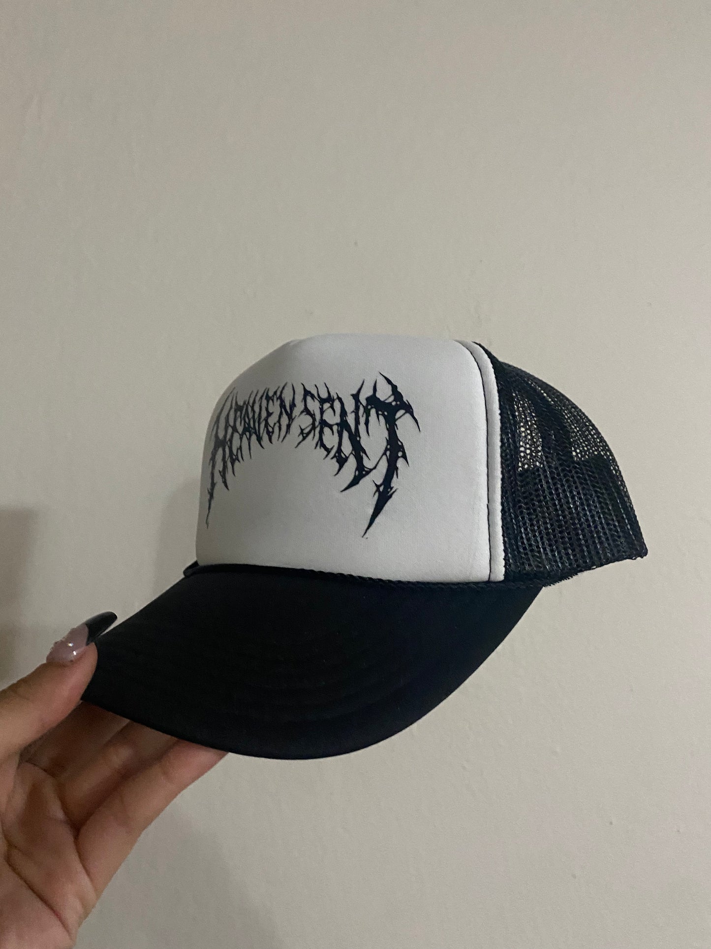 Fatal Trucker Hat - White/Black