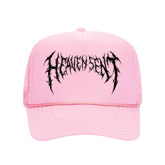 Fatal Trucker Hat - Baby Pink