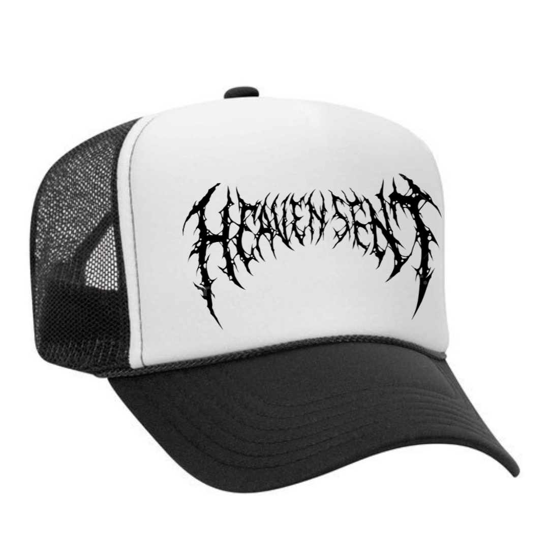 Fatal Trucker Hat - White/Black